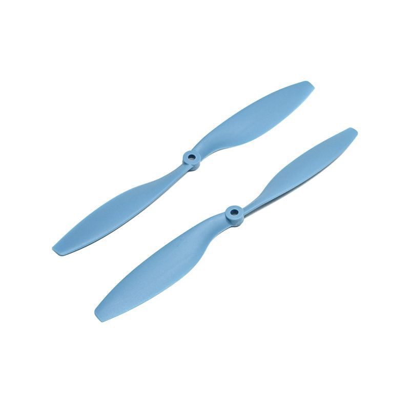 Pro-Range 1045 (10x4.5) Glass Fiber Nylon Propellers 1CW+1CCW Pair - Blue