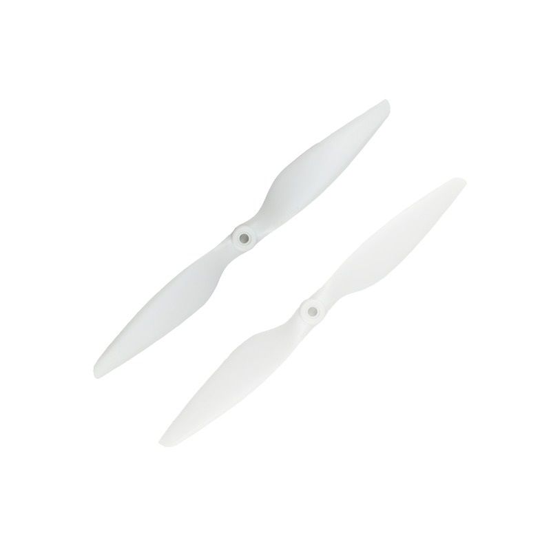 Pro-Range 1045 (10x4.5) Glass Fiber Nylon Propellers 1CW+1CCW Pair - White