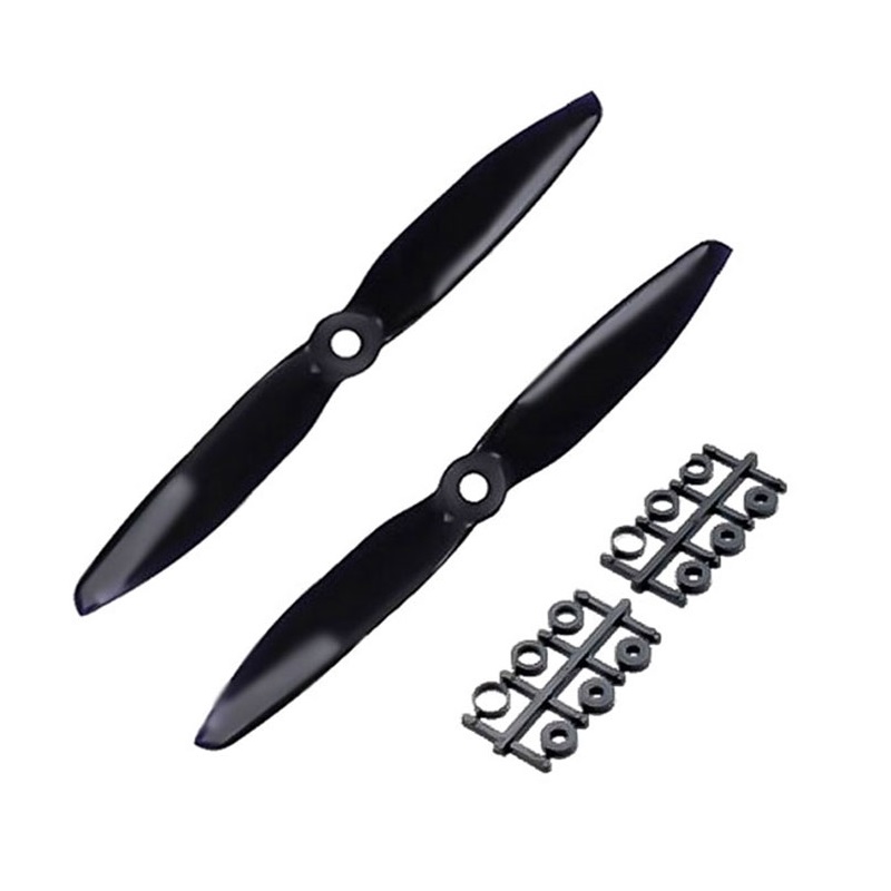 Pro-Range 1050 (10x5.0) Carbon Nylon Propellers 1CW+1CCW Pair - Black - Image 2