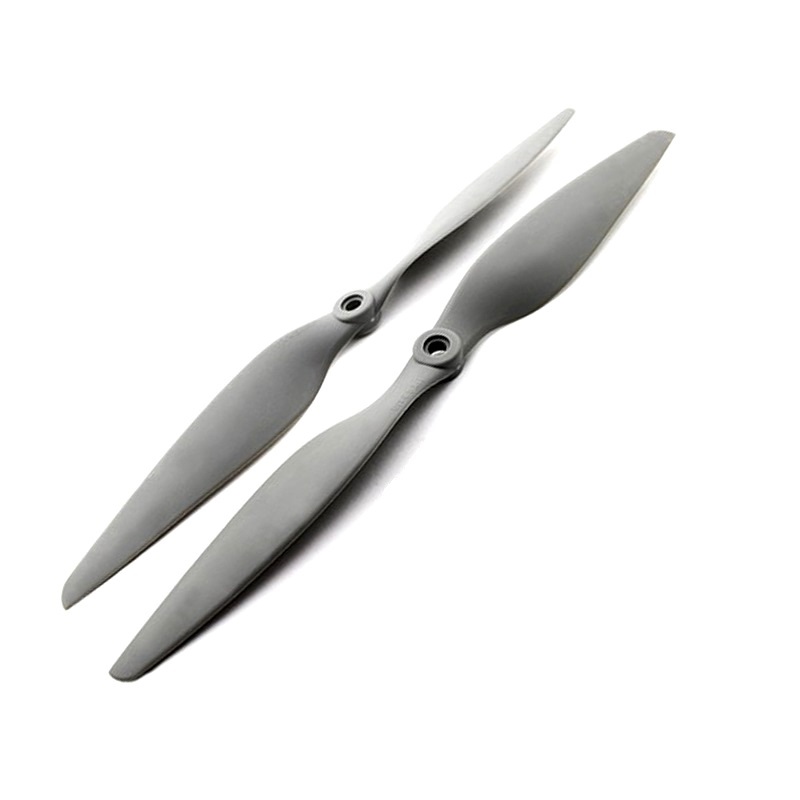 Pro-Range 1145 (11x4.5) Glass Fiber Nylon Propellers 1CW+1CCW Pair - Gray