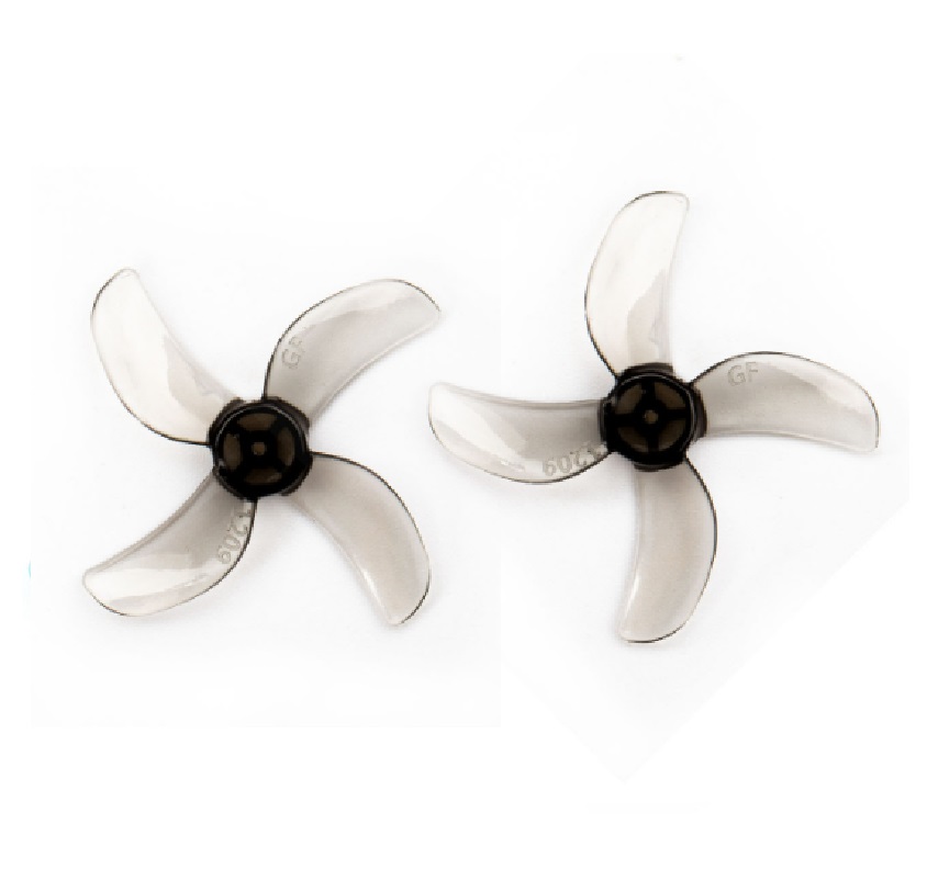 Pro-Range 1209 31mm PC 4-Blade 0.8mm Propellers 4CW+4CCW - Clear Gray - Image 2