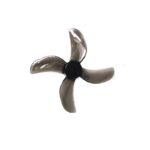 Pro-Range 1209 31mm PC 4-Blade 0.9" Pitch Propellers 4CW+4CCW - Clear Black