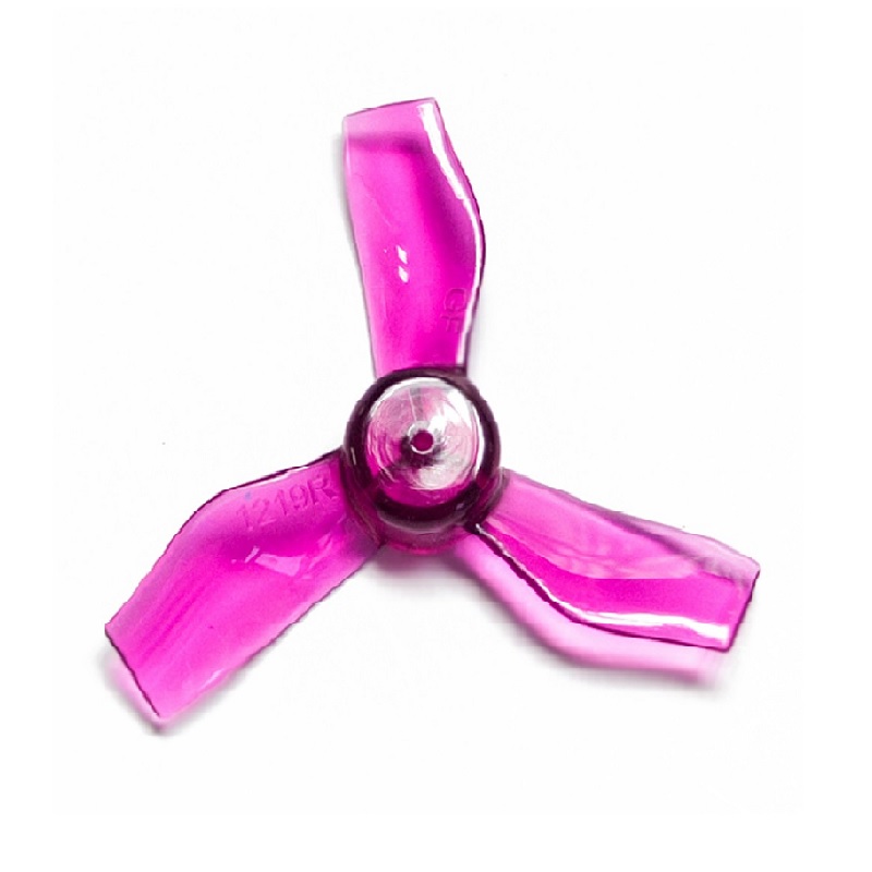 Pro-Range 1219 PC 3-Blade 31mm 2" Pitch Propellers 4CW+4CCW - Clear Purple