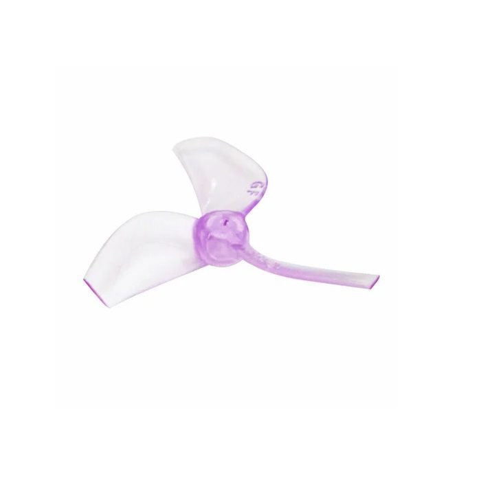 Pro-Range 1219S PC 3 Blade 1mm Propellers 4CW+4CCW - Clear Purple - Image 2