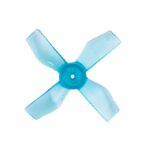 Pro-Range 1220 31mm PC 4-Blade 1mm Shaft Propellers 4CW+4CCW - Clear Blue