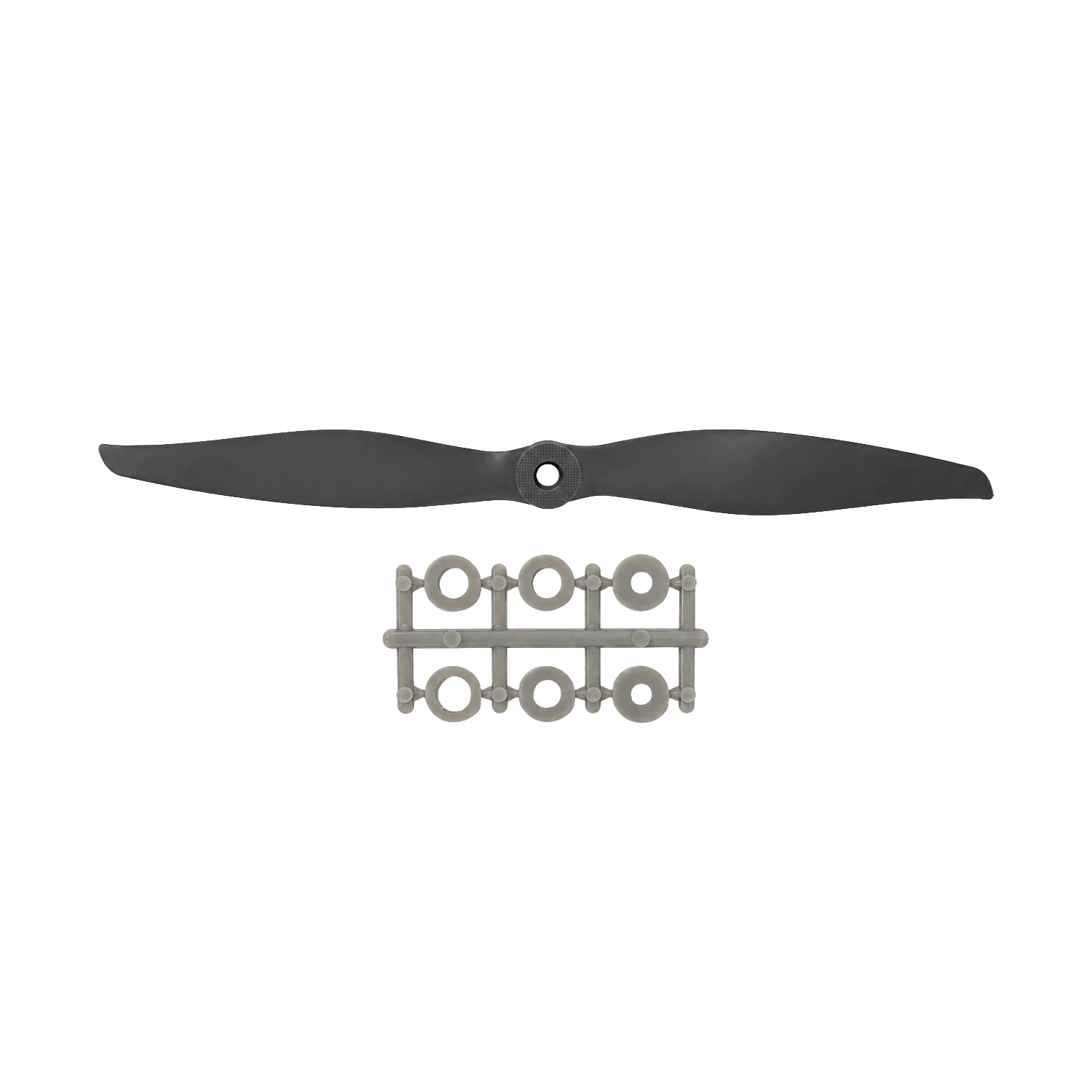 Pro-Range 13X6.5R VORTEX Electric Glass Fiber Nylon Reverse Rotation Propeller - Dark Grey - Image 3