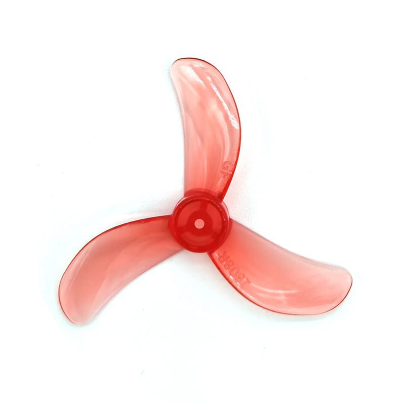 Pro-Range 1608 40mm PC 3-Blade Propellers 4CW+4CCW - Clear Red
