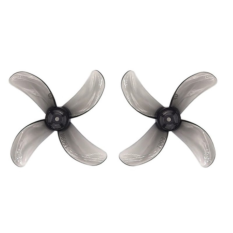 Pro-Range 1609 40mm PC 4-Blade 0.8 Pitch Propellers 4CW+4CCW - Clear Gray - Image 2