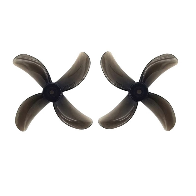 Pro-Range 1609 40mm PC 4-Blade Propellers 4CW+4CCW - Clear Black - Image 2