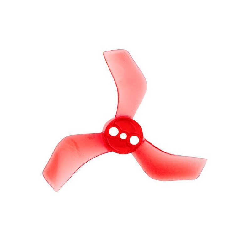 Pro-Range 1635 40mm 3.5 Pitch PC 3-Blade Propellers 4CW+4CCW - Clear Red - Image 2