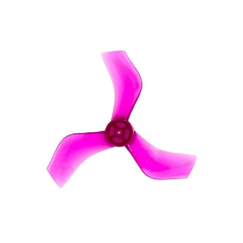 Pro-Range 1635 40mm 3-Blade 3.5 Pitch PC Propellers 4CW+4CCW - Clear Purple