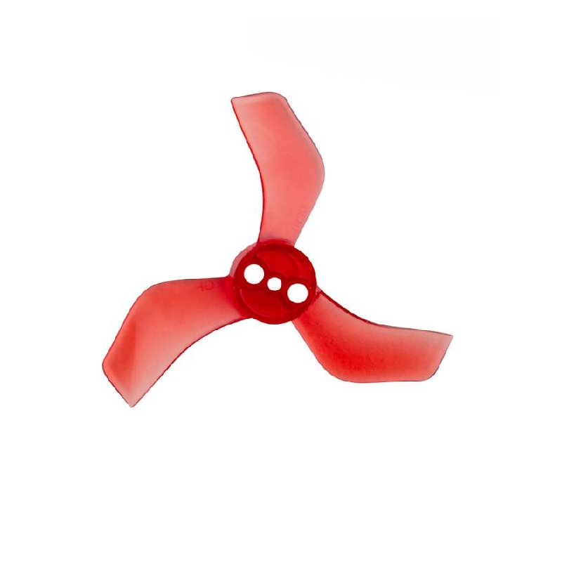 Pro-Range 1635 40mm 3-Blade 3.5" Pitch PC Propellers 4CW+4CCW - Clear Red