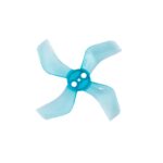Pro-Range 1636 40mm 4-Blade 3.5" Pitch PC Propellers 4CW+4CCW - Clear Blue