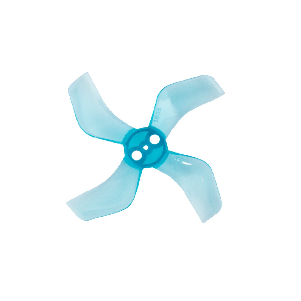 Pro-Range 1636 40mm 4-Blade 3.5" Pitch PC Propellers 4CW+4CCW - Clear Blue