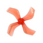 Pro-Range 1636 40mm 4-Blade 3.6" Pitch Propellers 4CW+4CCW - Clear Red