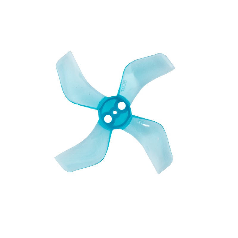 Pro-Range 1636 40mm 4-Blade PC Propellers 4CW+4CCW - Clear Blue