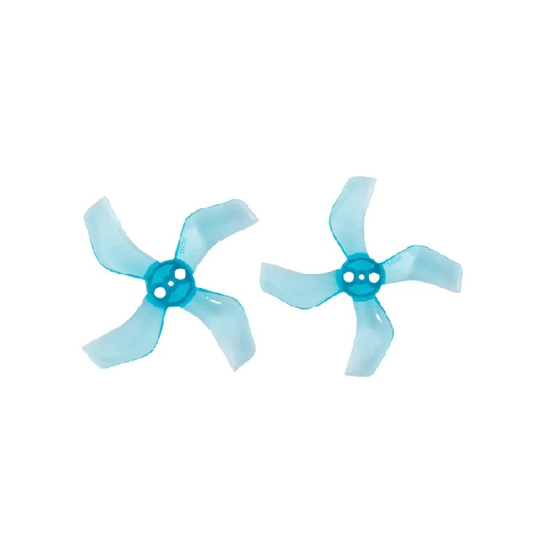 Pro-Range 1636 40mm 4-Blade PC Propellers 4CW+4CCW - Clear Blue - Image 2