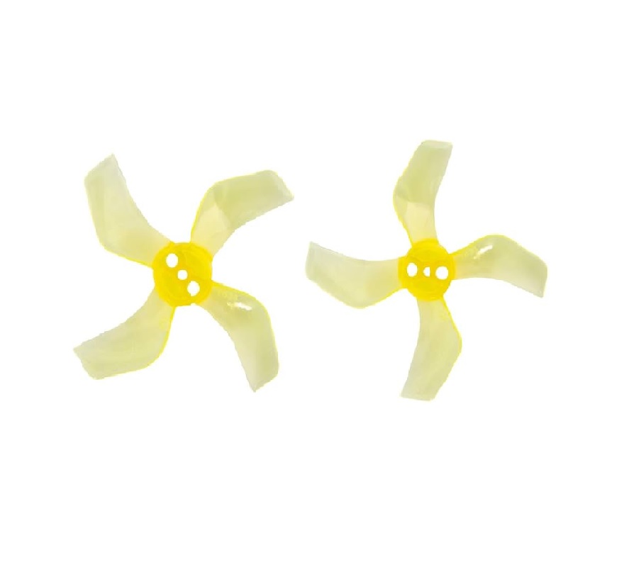 Pro-Range 1636 40mm PC 4-Blade Propellers 4CW+4CCW - Clear Yellow - Image 2