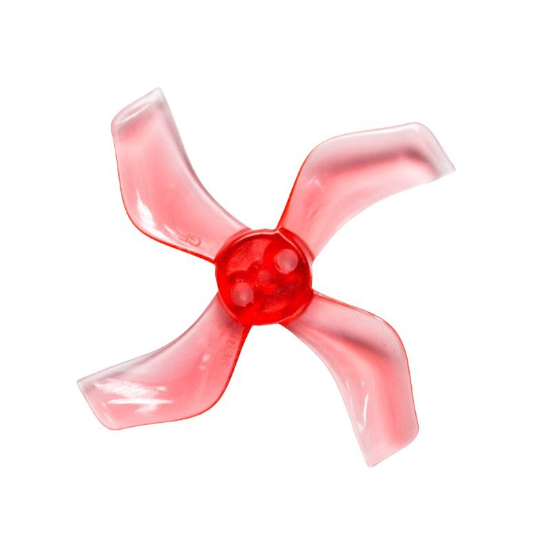 Pro-Range 1636 PC 4-Blade 40mm Propellers 4CW+4CCW - Clear Red - Image 2