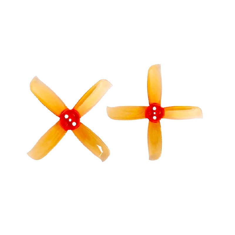 Pro-Range 2036 Hulkie PC 4-Blade Propellers 4CW+4CCW - Clear OrangeRX - Image 2
