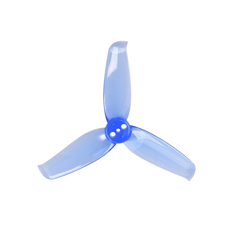 Pro-Range 2540 Flash PC 3 Blade 1.5mm Propellers 4CW+4CCW - Clear Blue