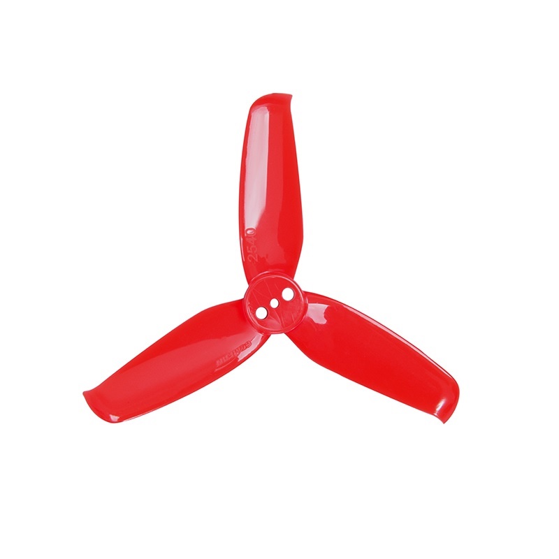 Pro-Range 2540 Flash PC 3 Blade 1.5mm Propellers 4CW+4CCW - Red - Image 2