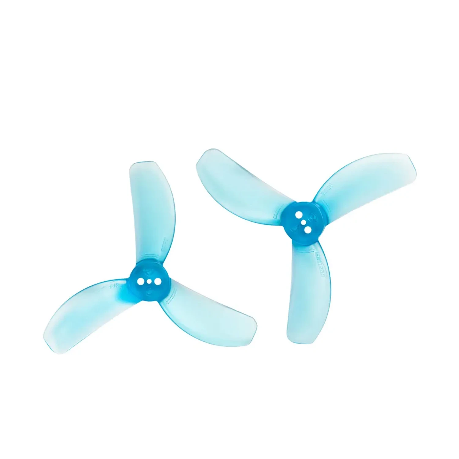Pro-Range 2826 Drone Soccer PC 3-Blade Propellers - Clear Blue - Image 2