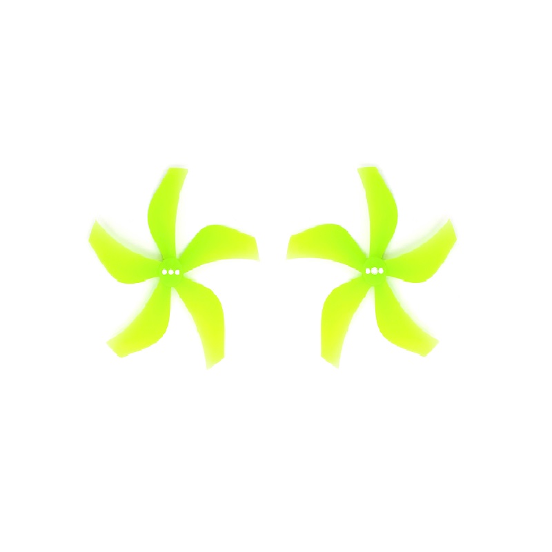 Pro-Range 2925 Ducted PC 5 Blade 2mm Propellers 2CW+2CCW - Yellow - Image 2