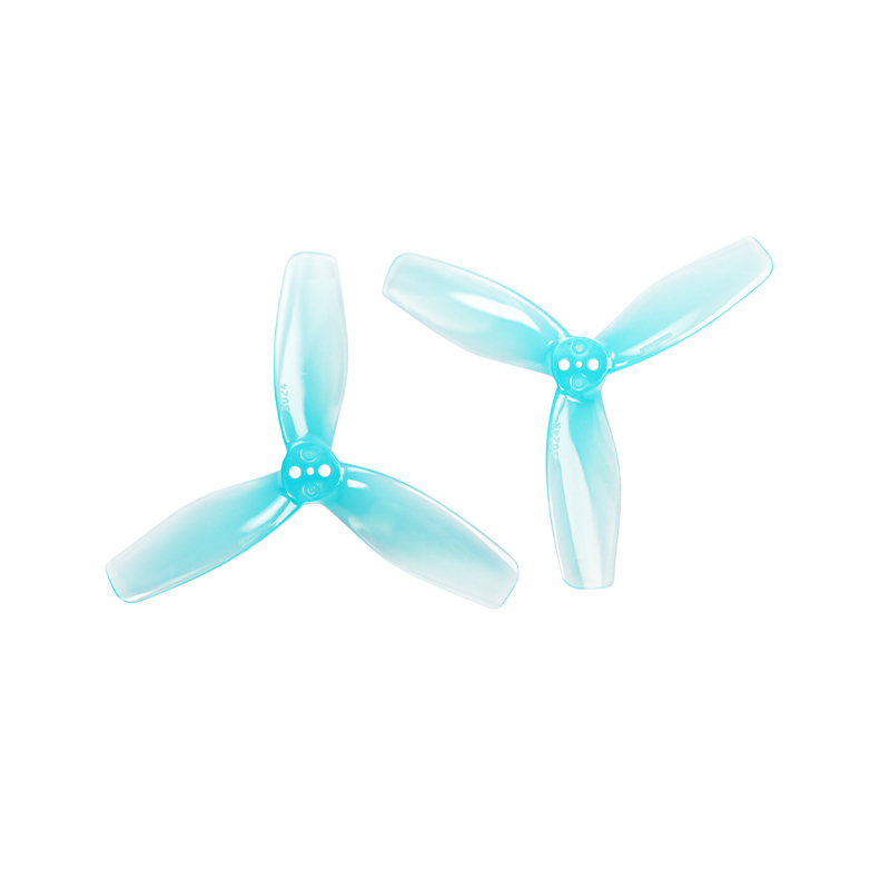 Pro-Range 3024 PC 3-Blade Propellers - Blue (2CW+2CCW) - Image 2