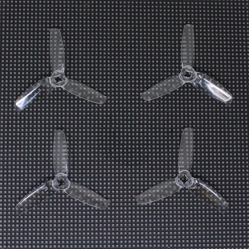Pro-Range 3052 Tri-Blade Flash Propellers 2CW+2CCW 2 Pair - Transparent - Image 2