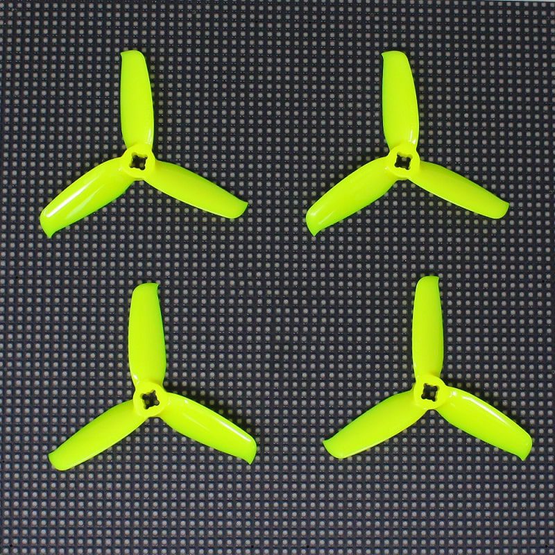 Pro-Range 3052 Tri-Blade Flash Propellers 2CW+2CCW - Lemon Yellow - Image 2