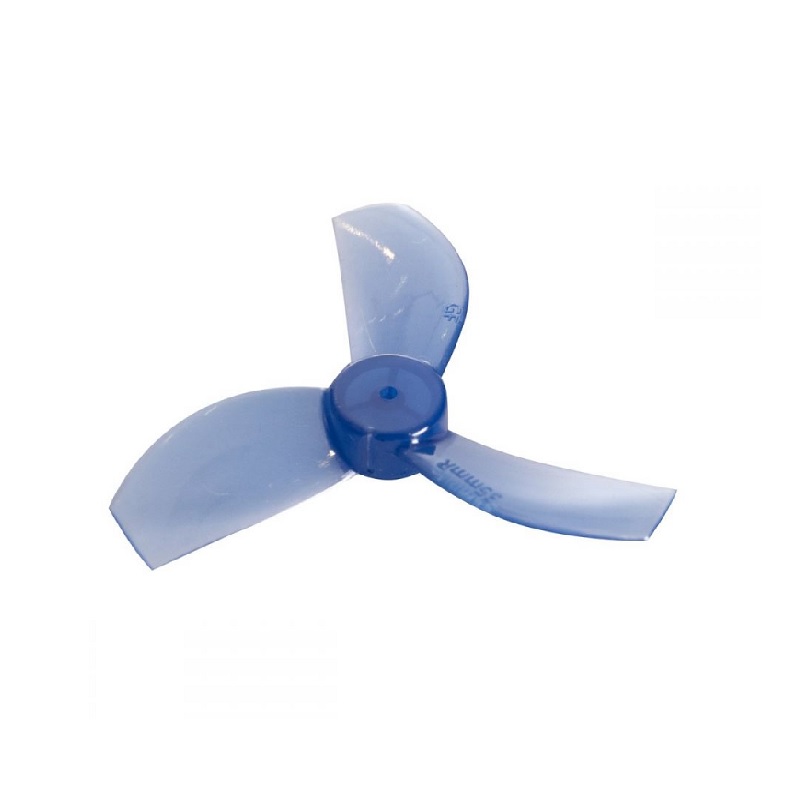 Pro-Range 35mm PC 3-Blade 0.6" Pitch Propellers 4CW+4CCW - Blue - Image 2