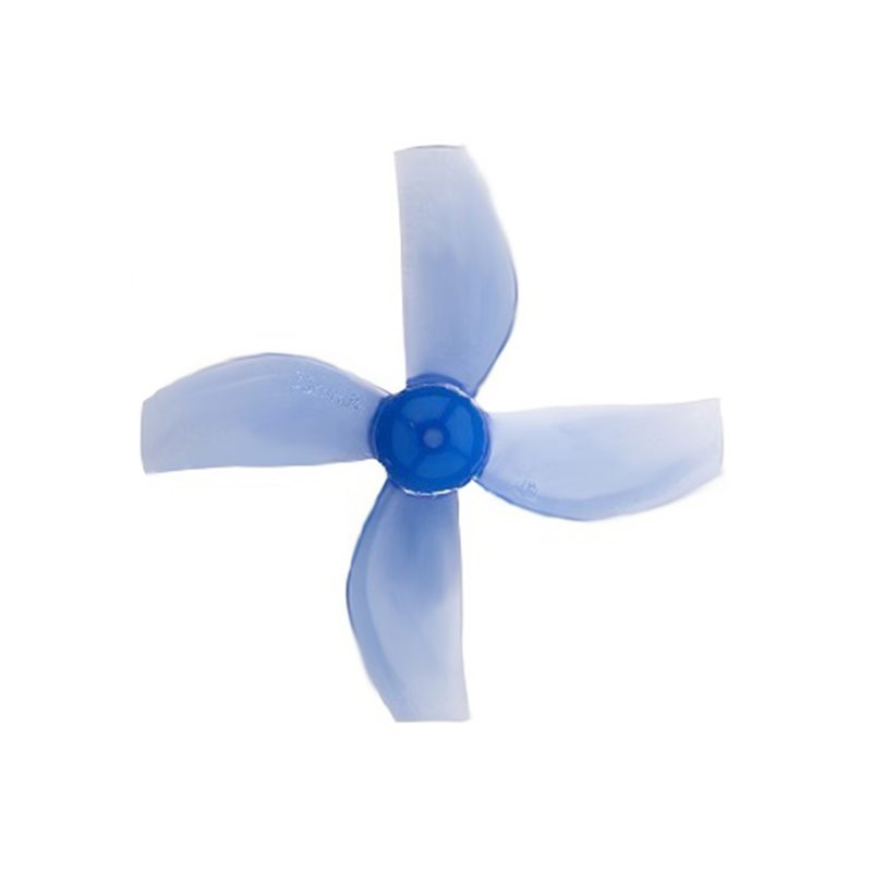 Pro-Range 35mm PC 4-Blade 0.6" Pitch 1mm Shaft Propellers 4CW+4CCW - Blue - Image 2