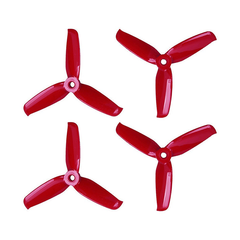 Pro-Range 4052 Tri-Blade Flash Propellers 2CW+2CCW 2-Pair - Ferrari Red - Image 2