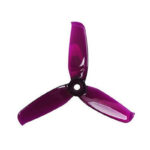 Pro-Range 4052 Tri-Blade Flash Propellers 2CW+2CCW 2 Pair - Transparent Purple