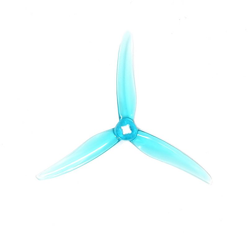 Pro-Range 4525 Hurricane PC 3 Blade Propellers 2CW+2CCW - Clear Blue