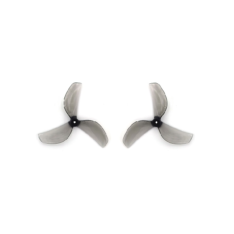 Pro-Range 45mm PC 3-Blade 1.5mm Pitch Propellers 4CW+4CCW - Clear Gray - Image 2