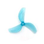 Pro-Range 45mm PC 3-Blade 1.5mm Propellers 4CW+4CCW - Clear Blue