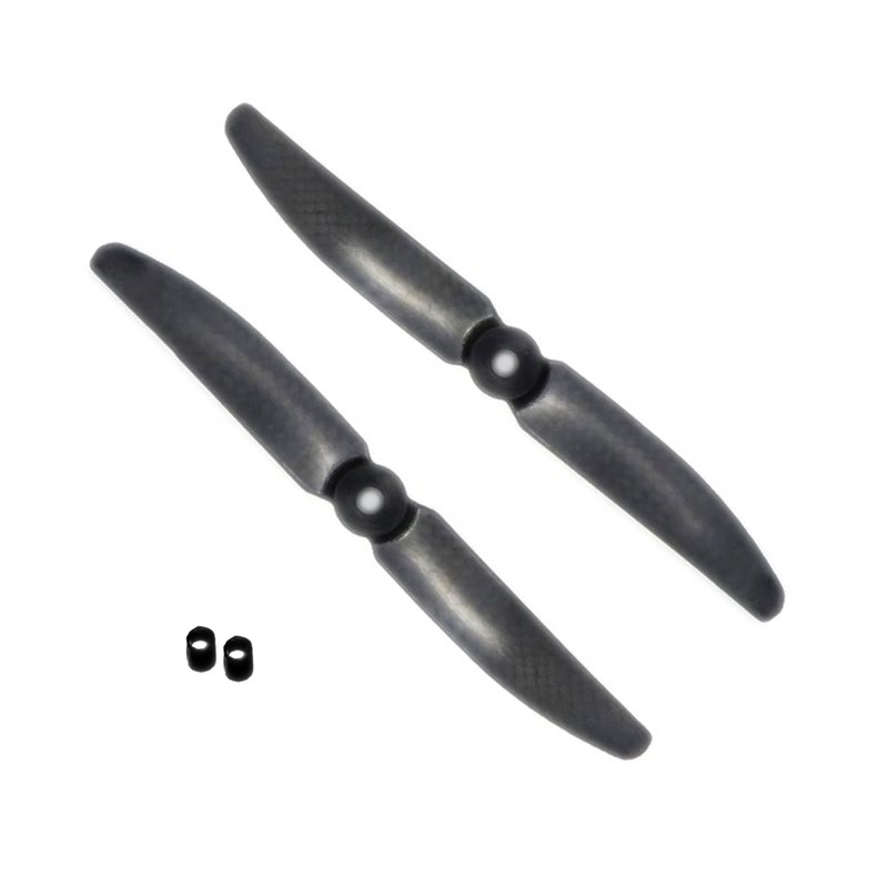 Pro-Range 5030 (5x3.0) Carbon Fiber Propellers 1CW+1CCW Pair - Black - Image 2