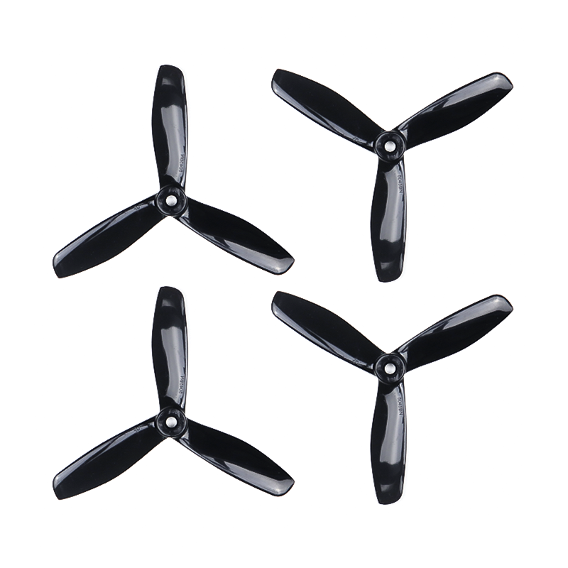 Pro-Range 5045 Tri Blade Bullnose Propellers 2CW+2CCW - Black - Image 2
