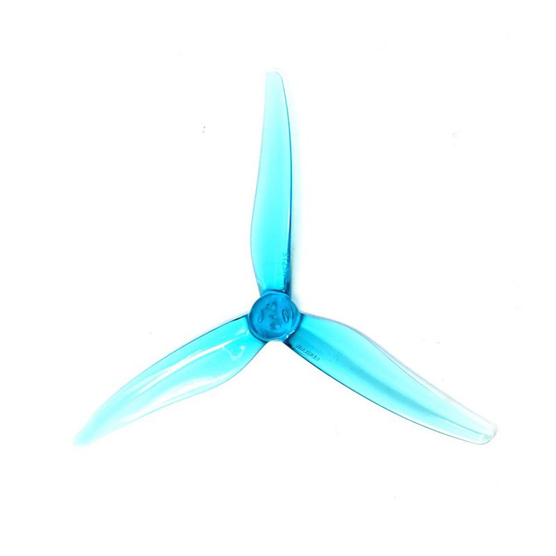 Pro-Range 5125 PC 3-Blade Propeller (2CW+2CCW) - Clear Blue