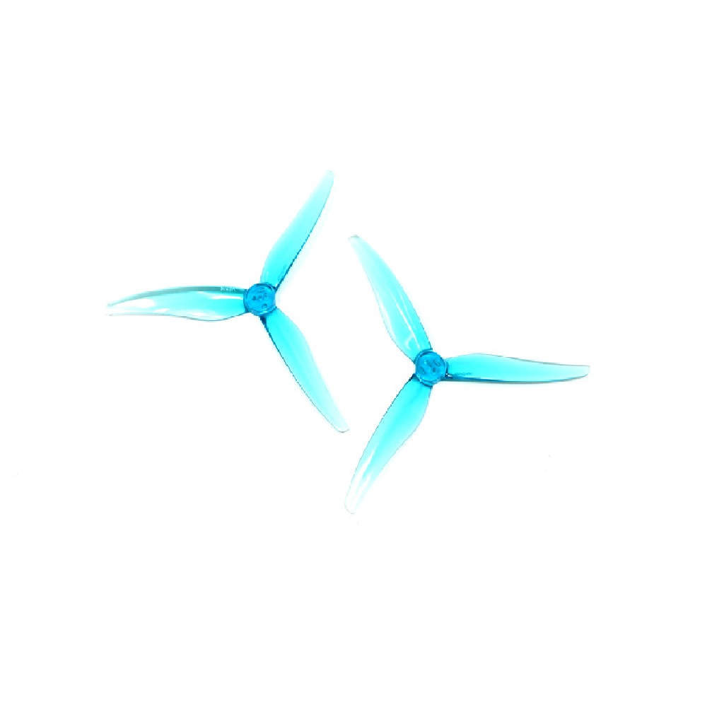 Pro-Range 5125 PC 3-Blade Propeller (2CW+2CCW) - Clear Blue - Image 2