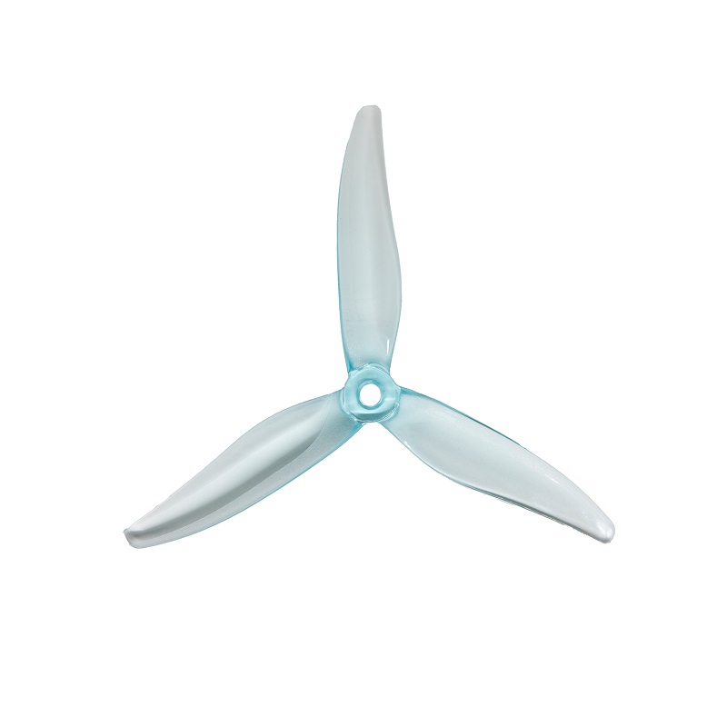 Pro-Range 5128.0 Tri Blade Fury Propellers 2CW+2CCW 2 Pair - Clear Blue
