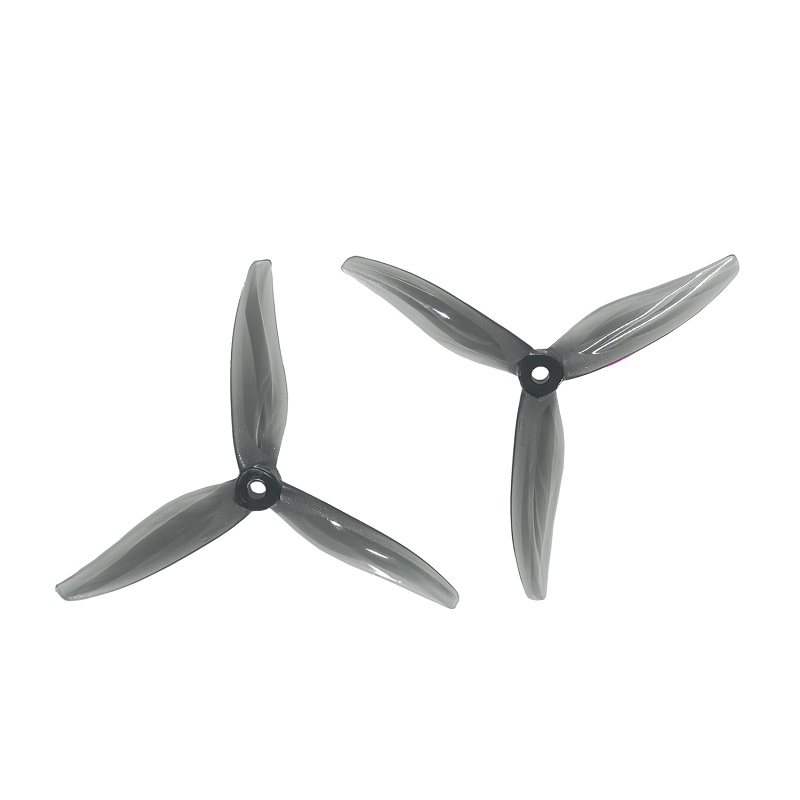 Pro-Range 5128.0 Tri-Blade Fury Propellers 2CW+2CCW 2 Pair - Clear Gray - Image 2