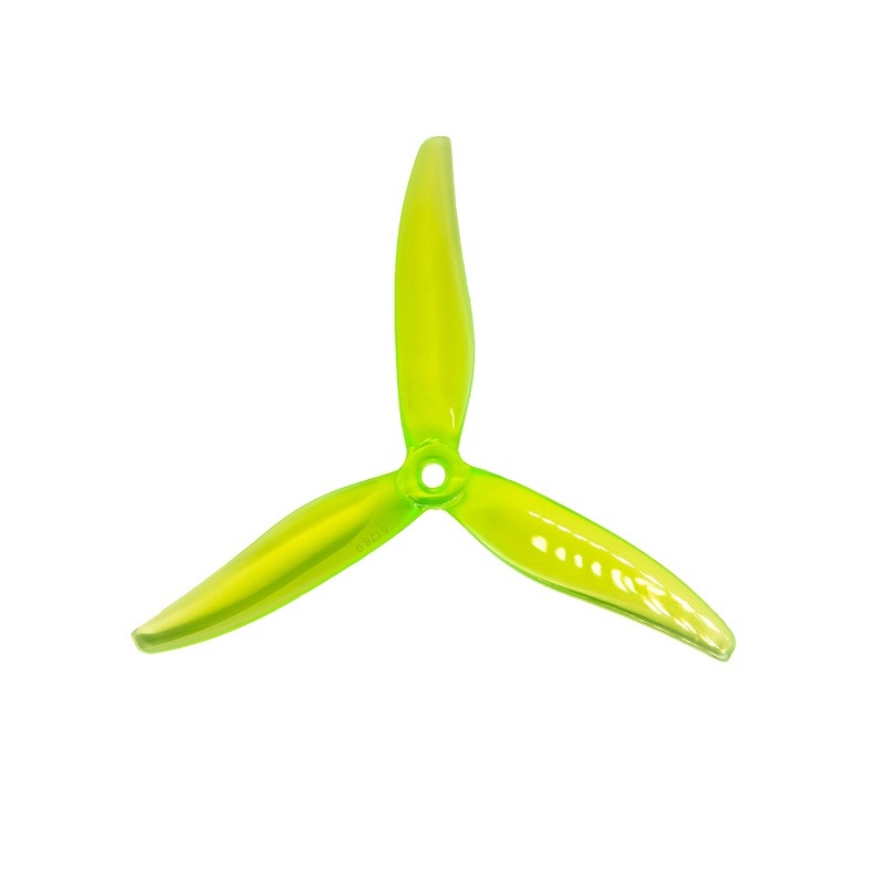 Pro-Range 5128.0 Tri Blade Fury Propellers 2CW+2CCW 2 Pair - Radioactive Green