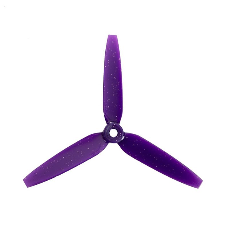 Pro-Range 513D PC 3-Blade 5.1-Inch Propellers 2CW+2CCW Purple