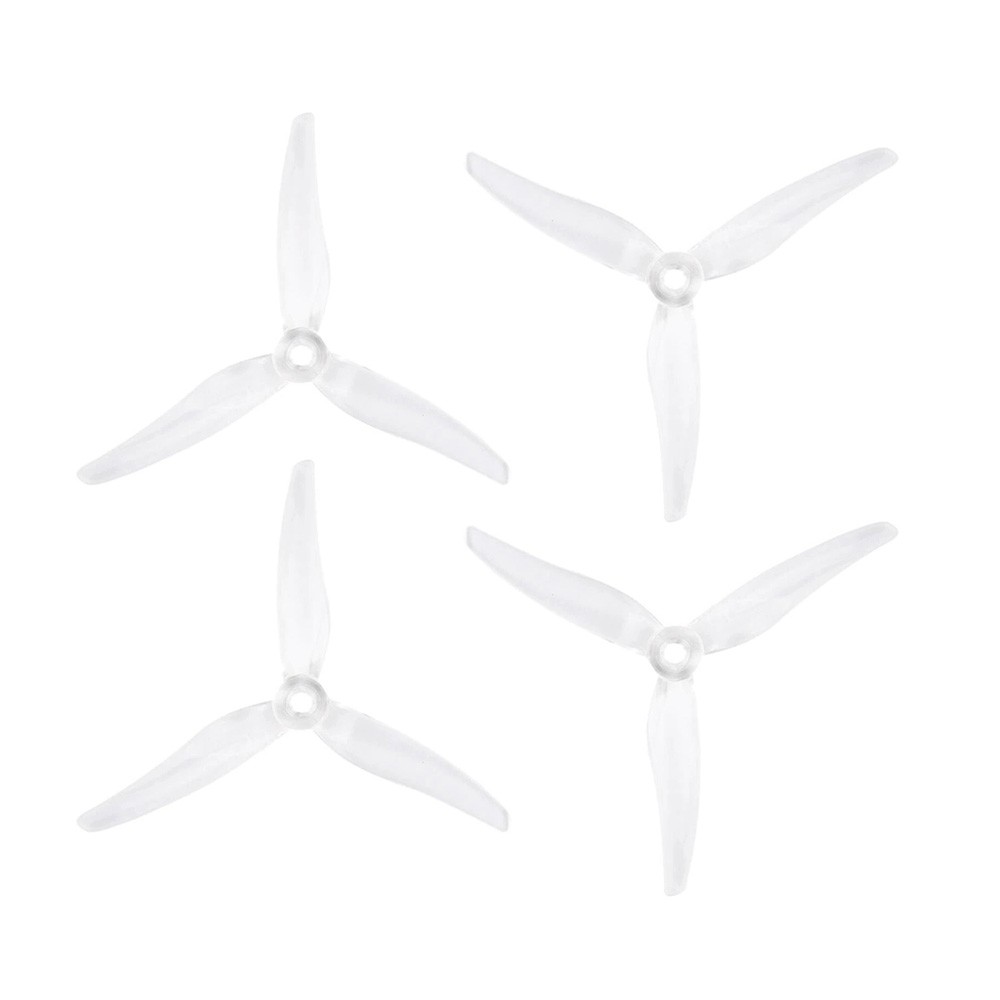 Pro-Range 51466 Tri-Blade Flash Propellers 2CW+2CCW 2 Pair - Milk White - Image 2