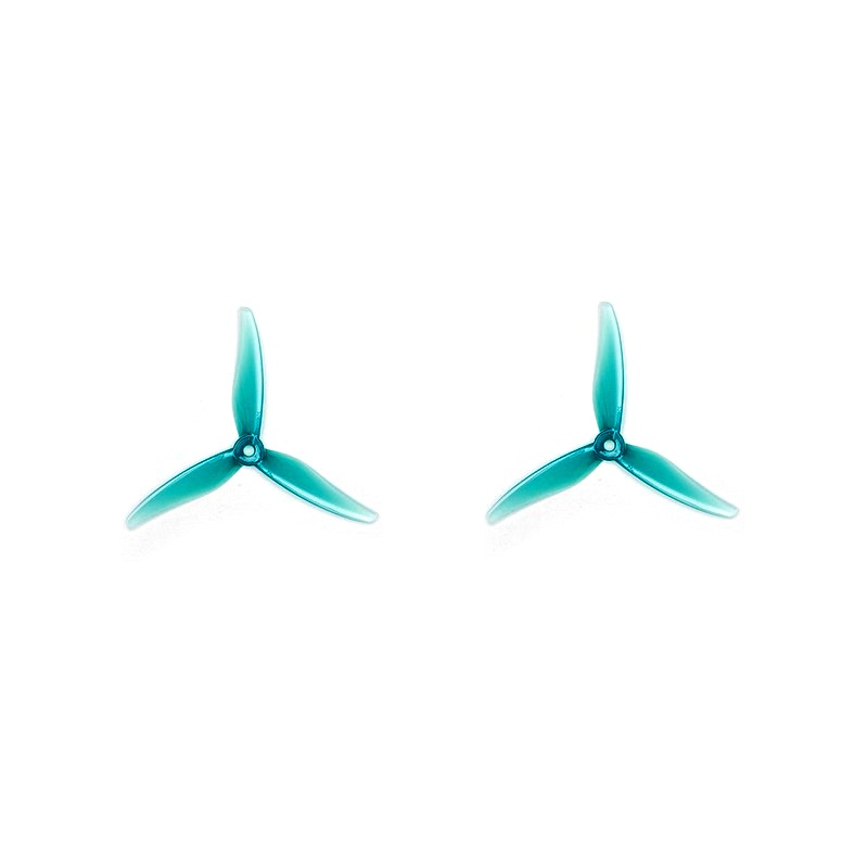 Pro-Range 51466 V2 Hurricane PC 3-Blade Propeller - Wave Blue (2CW+2CCW) - Image 3