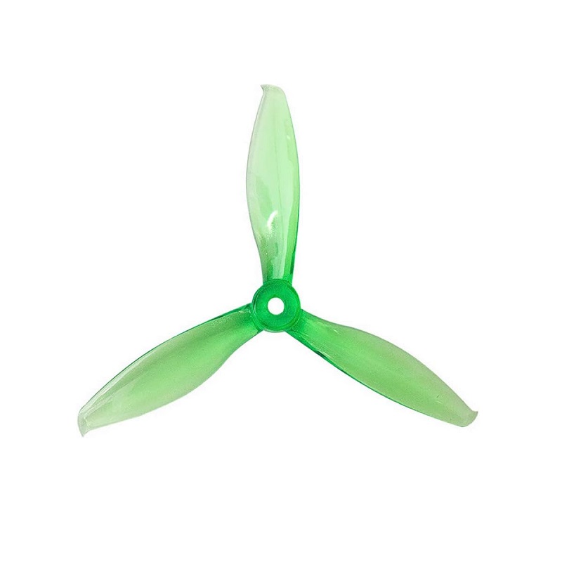 Pro-Range 5149 Tri-Blade Flash Propellers 2CW+2CCW - Transparent Green - Image 3