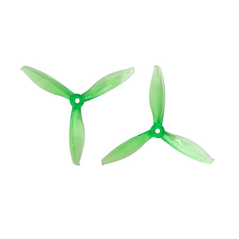 Pro-Range 5149 Tri-Blade Flash Propellers 2CW+2CCW - Transparent Green - Image 4